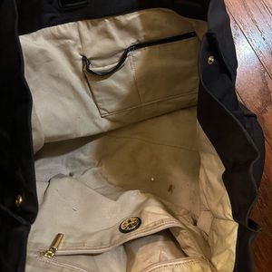 large nylon tory burch well loved tote